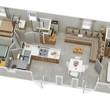 Mobil-home Le Luminosa مكان تخييم Le Grau-dʼAgde