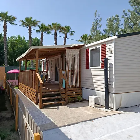 Mobil-home Le Luminosa مكان تخييم